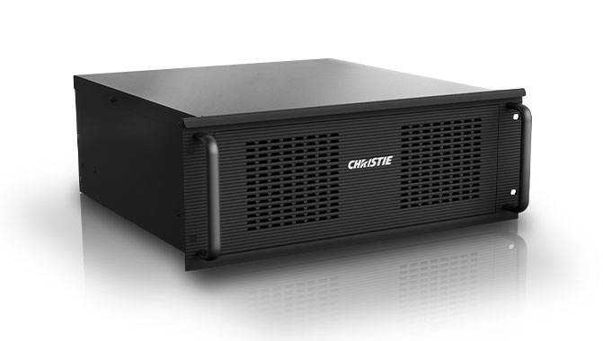 Christie Hedra, a secure TAA-compliant video wall processor